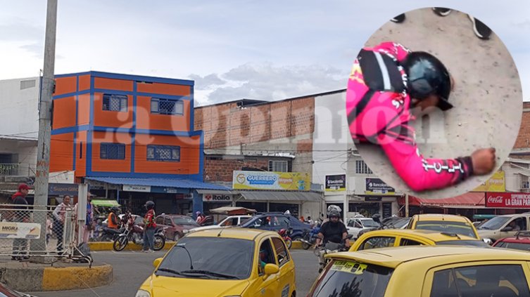 Mototaxista asesinado en La Parada. / Foto La Opinión