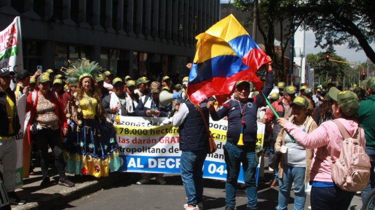 Las comunidades le exigen al Gobierno nacional que reverse la revocatoria de las resoluciones del Minambiente/Foto Cortesía Edgar Osma