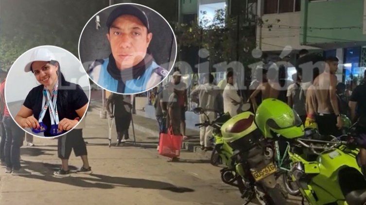 Carlos Sánchez y su esposa Mayra Alvernia Gelvis cayeron de un cuarto piso en El Rodadero, Santa Marta. Él murió. / Foto: cortesía