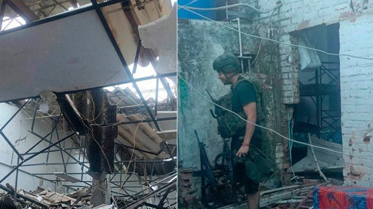 Las instalaciones policiales quedaron totalmente destruidas tras los dos recientes ataques terroristas. / Foto: cortesía