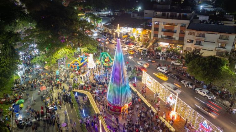 Alumbrado navideño en Cúcuta
