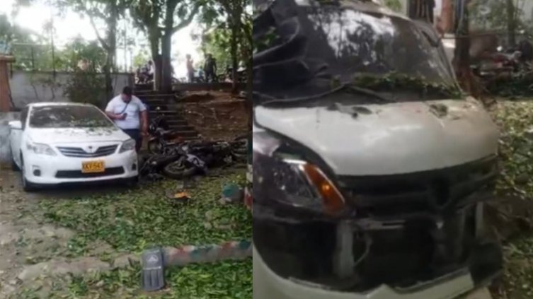 Fuerte explosión sacudió las instalaciones de la Dian en el sector de El Escobal, en Cúcuta