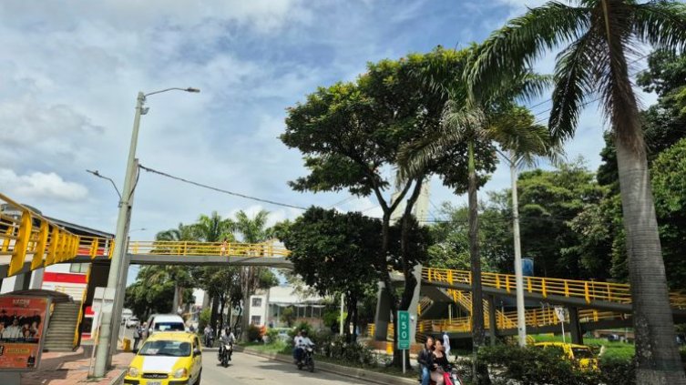 Los puentes peatonales están subutilizados en Ocaña.