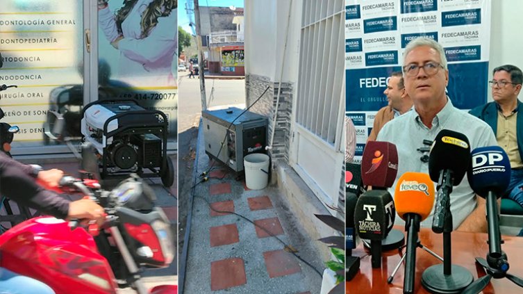 Las empresas que no tienen plantas eléctricas les toca cerrar, porque con los cortes de energía no pueden operar. / Foto: cortesía