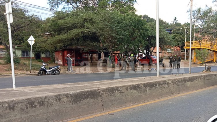 Mujer asesinada en El Salado. / Foto: cortesía