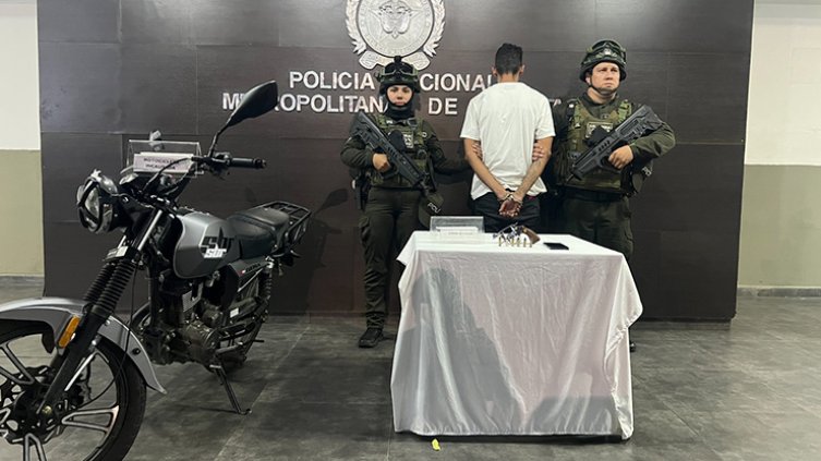 Capturado en Cúcuta. / Foto Cortesía
