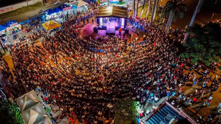Se estimaron más de 15.000 visitantes en el Festival Gastronómico de Villa del Rosario. / Foto cortesía