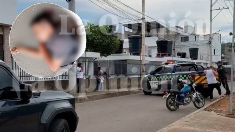 Arturo Herrera quedó tendido sobre la vía luego de ser atacado a disparos.