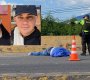 Perdieron el control de la moto y terminaron colisionando en el Anillo Vial Oriental