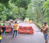 Por riesgo de colapso del puente en el sector La Sanjuana se cerró la vía a Ocaña.