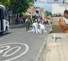 Víctima de accidente vial en Las Américas