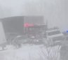 Por tormenta de nieve, más de 100 vehículos chocan en cadena en Estados Unidos