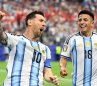El mediapunta argentino Lionel Messi suma cinco goles en la presente Copa del Mundo y además es máximo artillero de todos los Mundiales con 18 tantos.