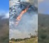 Incendio en La Playa de Belén