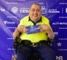 Jesús Romero Montoya, dedicó la medalla de oro a su mamá Cecilia Montoya, fallecida hace varios años.