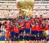 España campeona del Mundial FIFA 2026. Foto: @SEFutbol en X