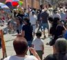 Salazar, accidente de caballo en ferias. Fotos: capturas de pantalla en redes sociales.