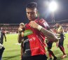 Jaime Peralta, delantero Cúcuta Deportivo. 