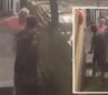 Violencia contra adulta mayor en Medellín. Foto: Captura de video. El Colombiano.