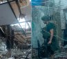 Las instalaciones policiales quedaron totalmente destruidas tras los dos recientes ataques terroristas. / Foto: cortesía