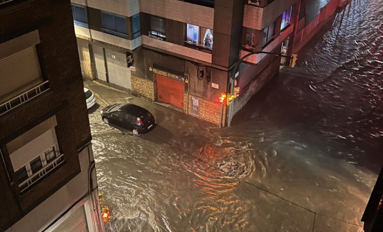 Inundaciones en España 