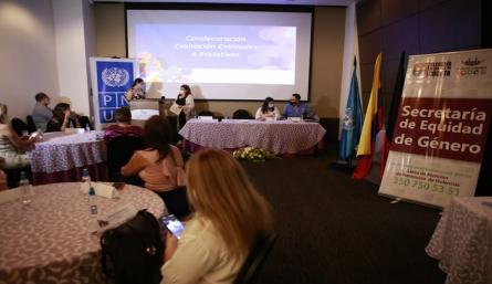 A esta hora se lleva a cabo el encuentro en el Hotel Casa Blanca./FOTO: Juan Pablo Cohen - La Opinión
