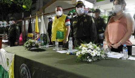 El último frente de seguridad fue inaugurado por la comunidad de Quinta Bosch./Foto cortesía