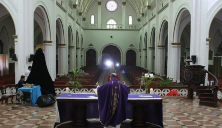 Celebración Semana Santa 2021.  Foto: La Opinón