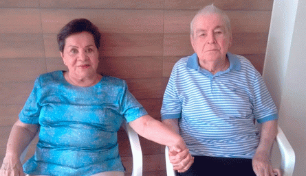 Los esposos Carlos Arturo Coronel y Ana  Cecilia Gutiérrez murieron en enero, con pocos días de diferencia, por la pandemia. / Foto cortesía