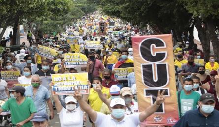 En Cúcuta no se registraron actos de violencia durante las marchas./FOTO: Alfredo Estévez