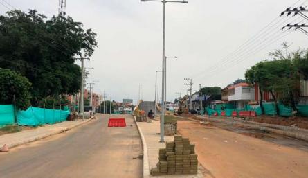 Se detuvo de nuevo el proyecto vial de Cuatro Vientos./Foto Alfredo Estevez