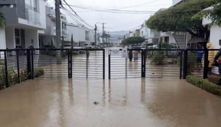 Cúcuta colapsada por 12 horas de intensas lluvias./FOTO: La Opinión
