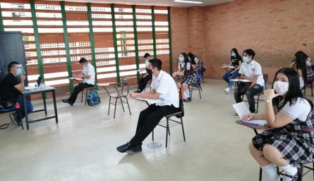 El plan de alternancia se abordó desde dos frentes: el de la bioseguridad y el pedagógico