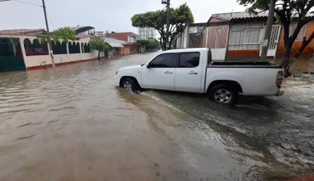Reporte de lluvias en Cúcuta y el área metropolitana.