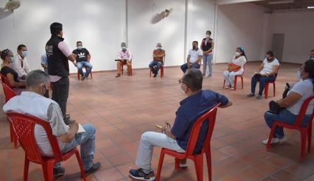 Los líderes comunales manifiestan que esta es una gran oportunidad para trabajar en equipo con la administración municipal. / Foto: Cortesía
