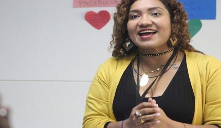 Claudia Quintero Rolón, lideresa abolicionista.
