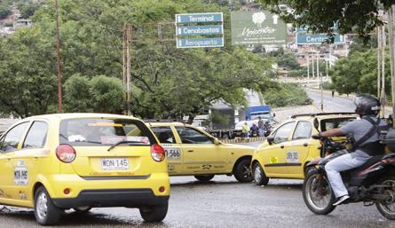Paro de taxista en Cúcuta