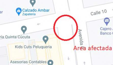 el cierre es mientras se repara el pavimento en la avenida 0./Foto Cortesía