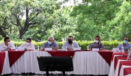 En el club Comercio se instaló de manera oficial la mesa de negociaciones para buscar levantar el paro campesino./Foto Cortesía