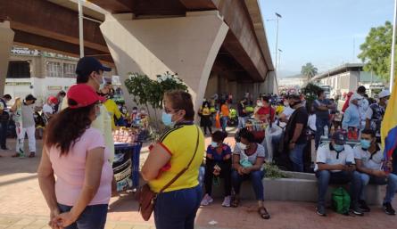 En Cúcuta, nuevamente marchan contra el Gobierno. / Foto: Paola Ríos