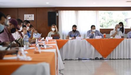 más de ocho horas se mantuvo el diálogo en la primera negociación para levantar el paro campesino./Foto Cortesía