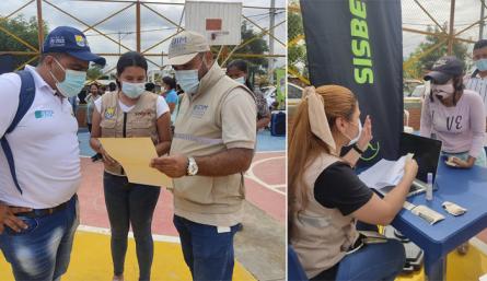  Este año han desarrollado cinco jornadas en los corregimientos Banco de Arena, San Faustino, Guaramito, Agua Clara, Buena Esperanza y tres en los barrios Cerro Norte, Belén y Brisas del Mirador, con una recepción de alrededor de 900 solicitudes. / Foto: Alcaldía de Cúcuta