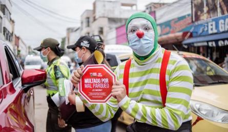 El objetivo es mitigar la conducta del mal parqueo, una de las cinco infracciones más recurrentes en la ciudad./Foto: cortesía