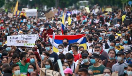 La protesta social han sido el común denominador en el presente año.