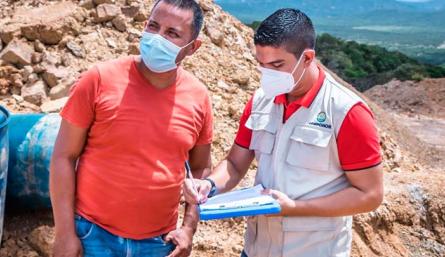 En una zona de la vereda Los Peracos se atentó contra el bosque seco del Cerro Tasajero./Cortesía