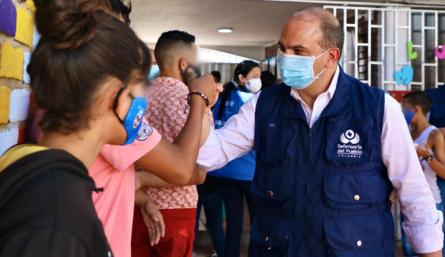 Carlos Camargo Assis indicó que esta situación es alarmante puesto que los menores de edad además de ingresar solos a Villa del Rosario y Cúcuta no cuentan con un acompañamiento institucional que vele por el respeto de sus derechos. / Foto: Cortesía