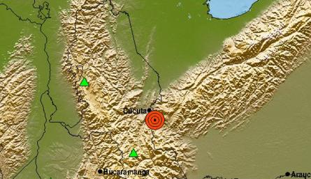 El movimiento telúrico fue sentido en Villa del Rosario, Cúcuta, Los Patios y otras zonas del departamento, así como en Rubio, estado Táchira, según el reporte del Servicio Geológico Colombiano (SGC).