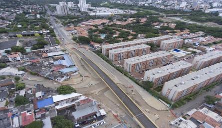 De acuerdo con la información de la interventoría y supervisión del proyecto, el avance de la obra es del 97, 44%.  / Juan Pablo Cohen / La Opinión 