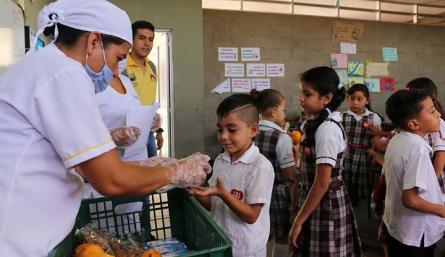 El Programa de Alimentación Escolar está llegando a la zona urbana y rural./Foto Archivo La Opinión