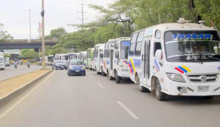 Transporte público en Cúcuta.